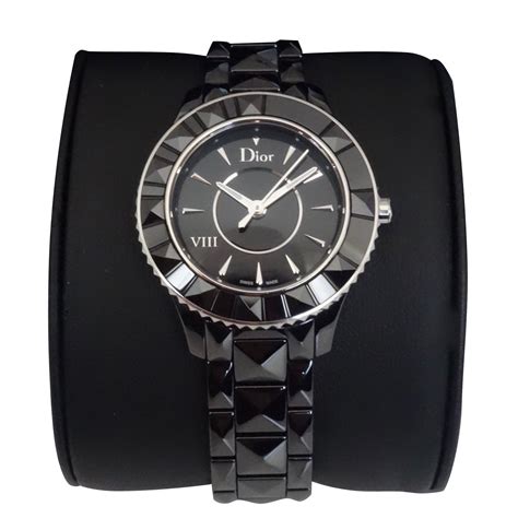 montre dior homme noir